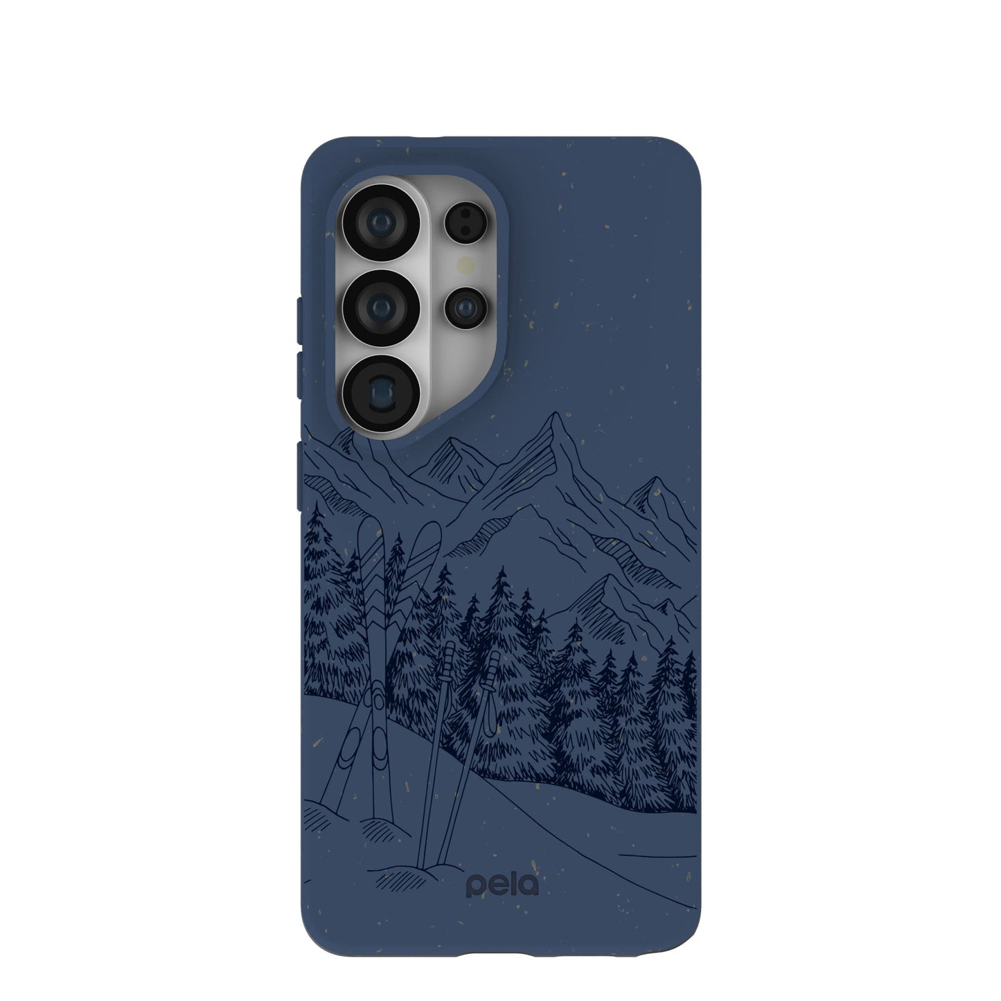Navy Blue Backcountry Ski Samsung Galaxy S26 Ultra Case