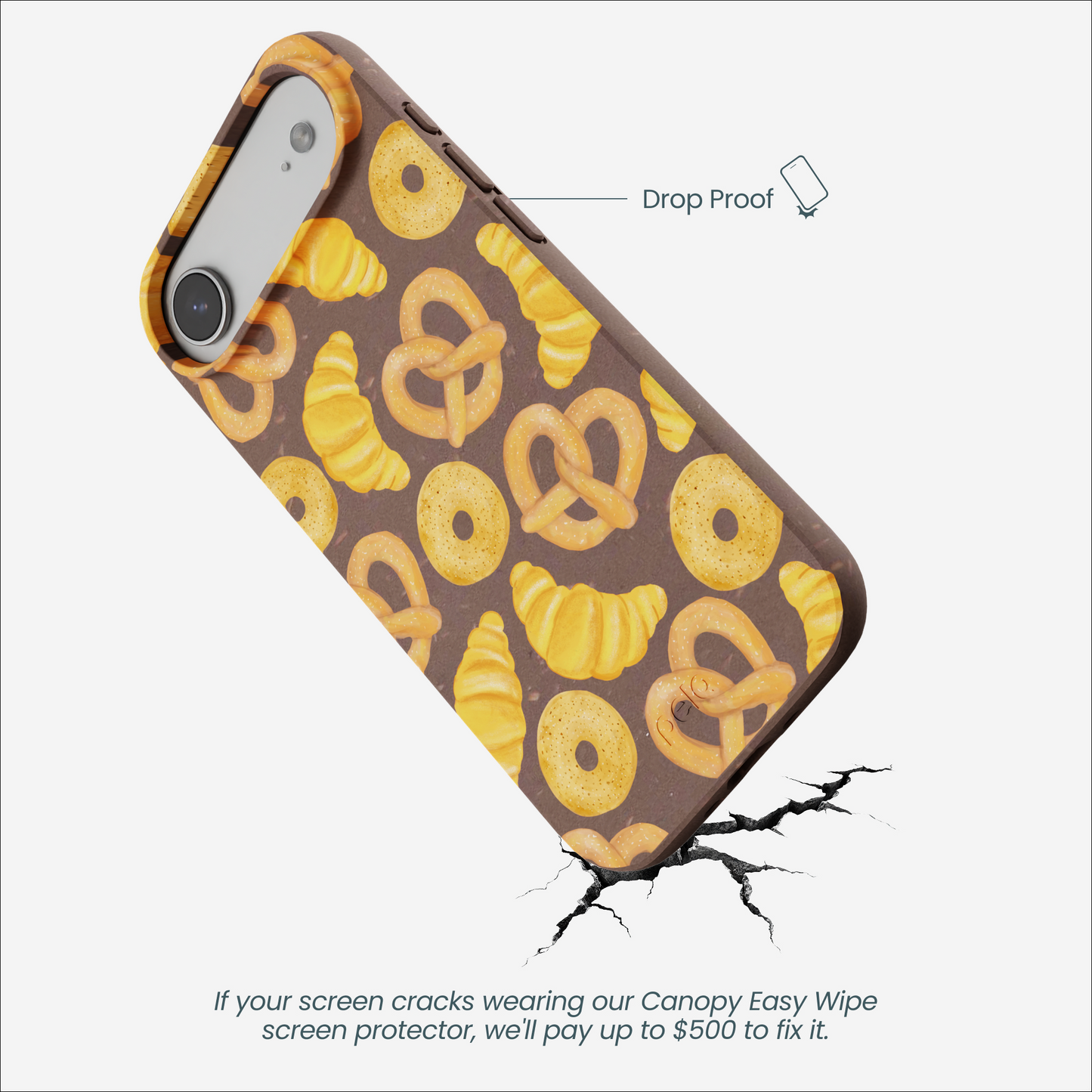 Chocolate Brown Baked Goodies iPhone Air Case