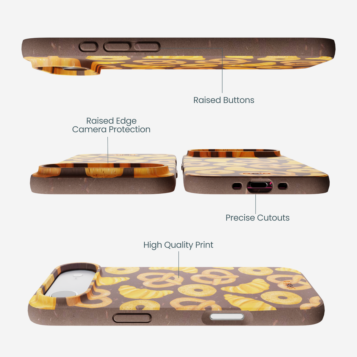 Chocolate Brown Baked Goodies iPhone Air Case