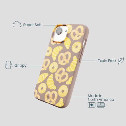 Chocolate Brown Baked Goodies iPhone 16e/17e Case