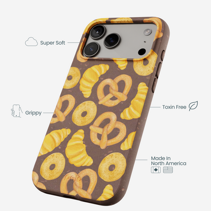 Chocolate Brown Baked Goodies iPhone 17 Pro Max Case