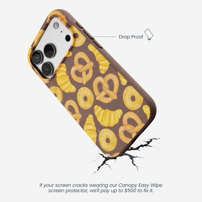 Chocolate Brown Baked Goodies iPhone 17 Pro Case