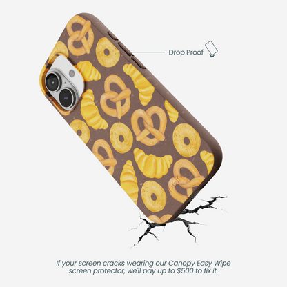 Chocolate Brown Baked Goodies iPhone 17 Case