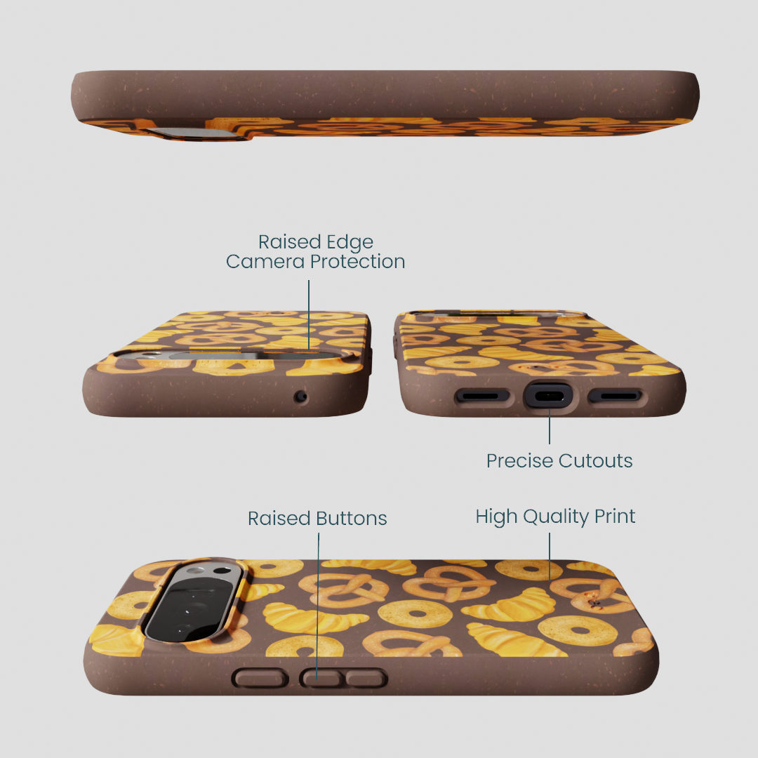 Chocolate Brown Baked Goodies Google Pixel 10 Pro XL Case