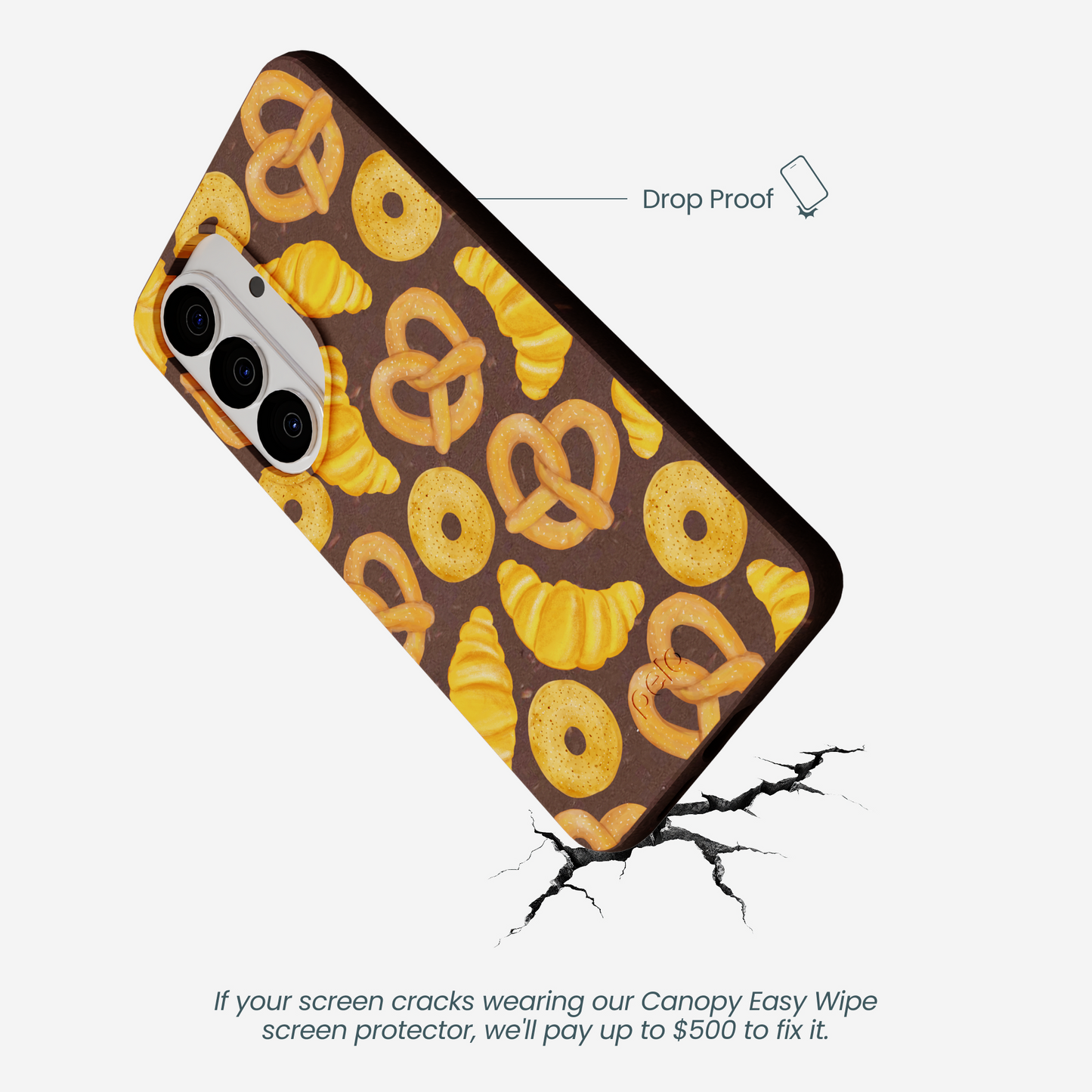 Chocolate Brown Baked Goodies Samsung Galaxy S26 Case