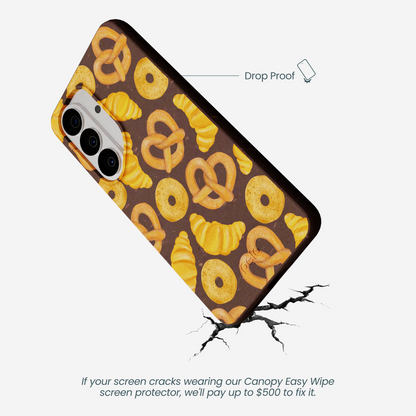 Chocolate Brown Baked Goodies Samsung Galaxy S26 Case
