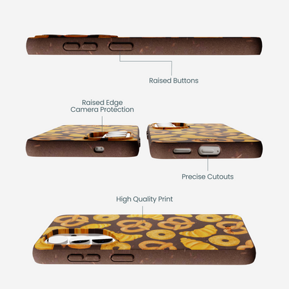 Chocolate Brown Baked Goodies Samsung Galaxy S26 Case