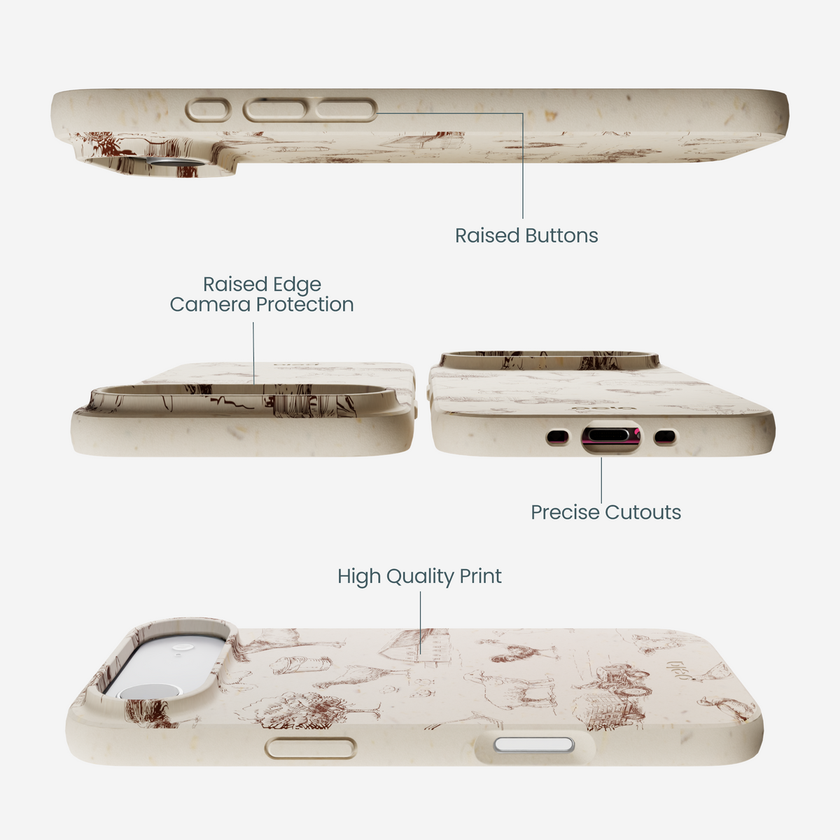 London Fog Barn and Field iPhone Air Case