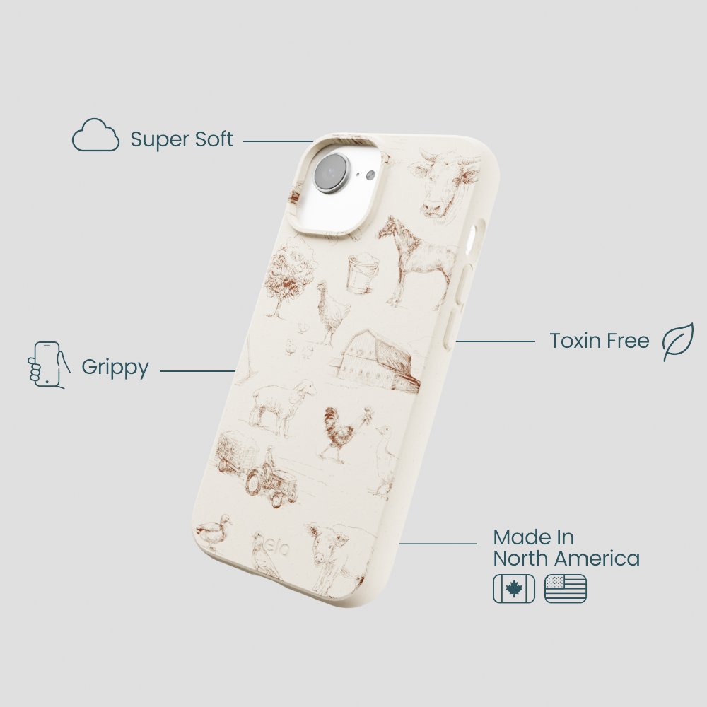 London Fog Barn and Field iPhone 16e/17e Case