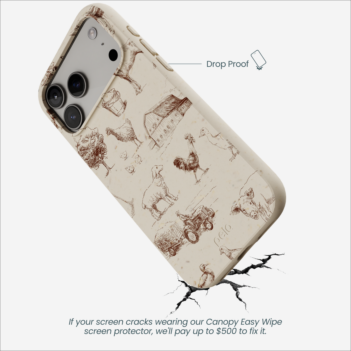 London Fog Barn and Field iPhone 17 Pro Max Case