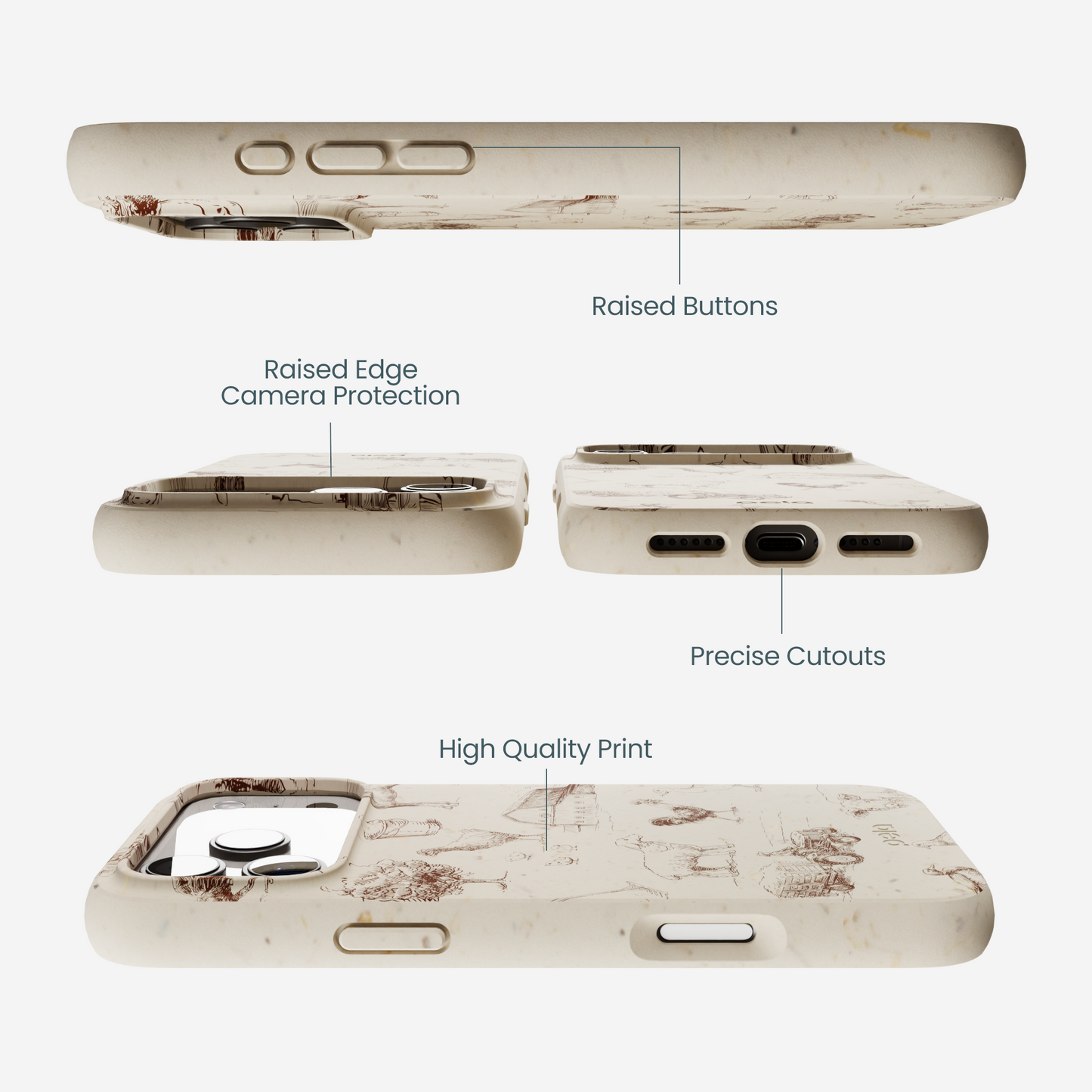 London Fog Barn and Field iPhone 17 Pro Max Case