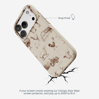 London Fog Barn and Field iPhone 17 Pro Case