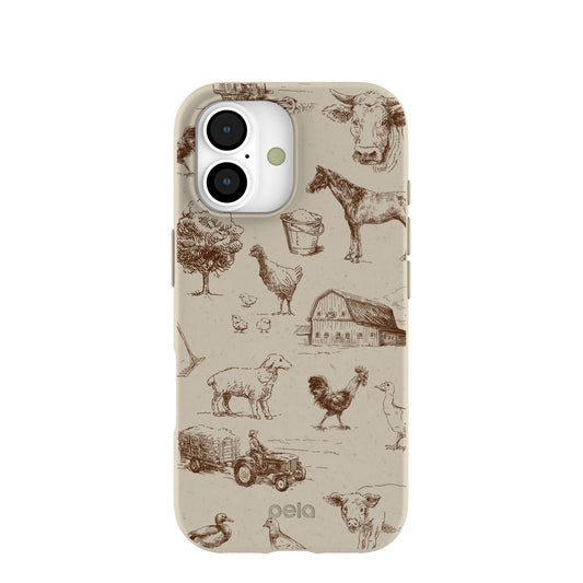 London Fog Barn and Field iPhone 17 Case