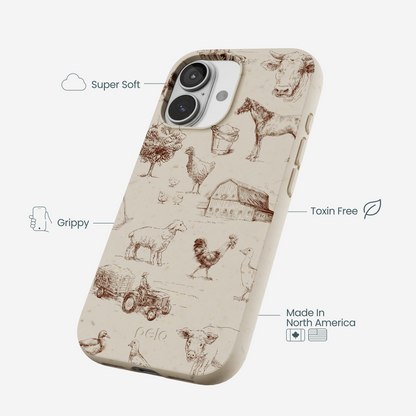 London Fog Barn and Field iPhone 17 Case