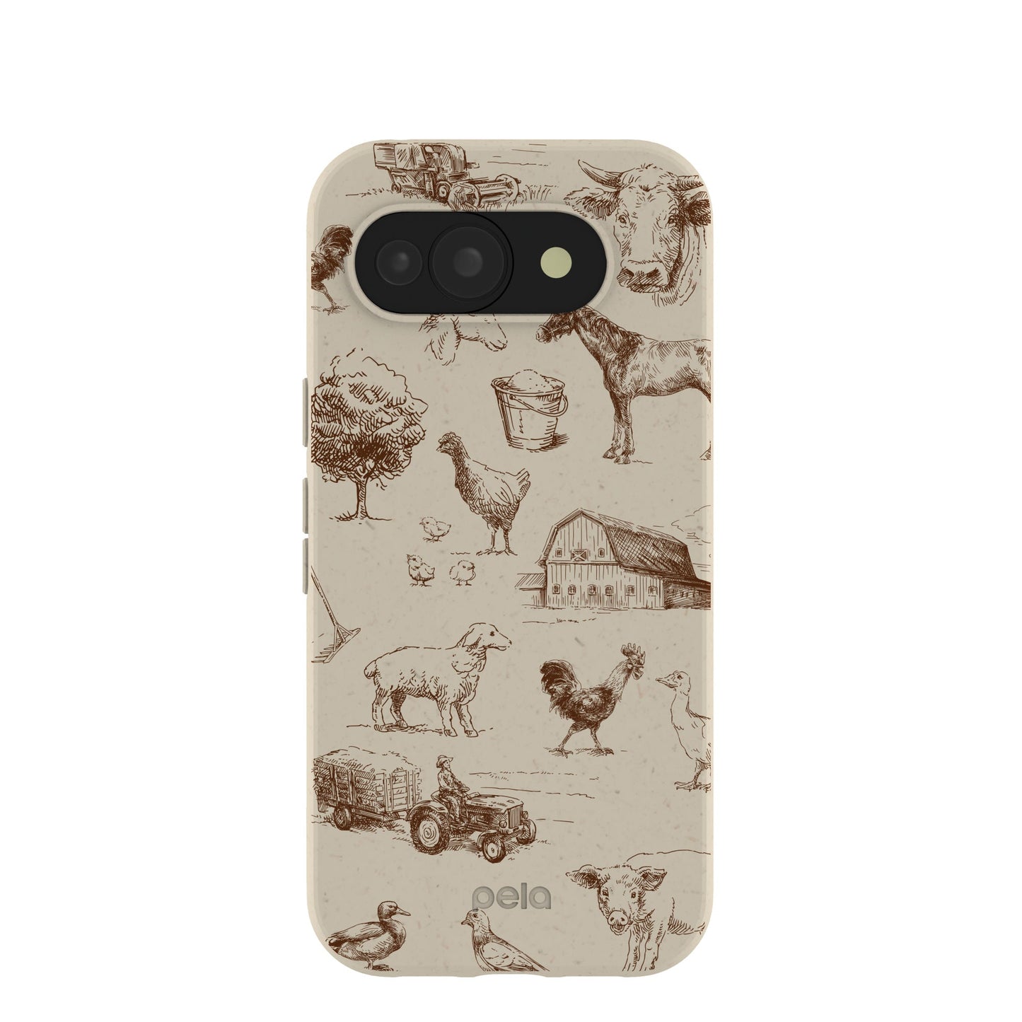 London Fog Barn and Field Google Pixel 10a Case