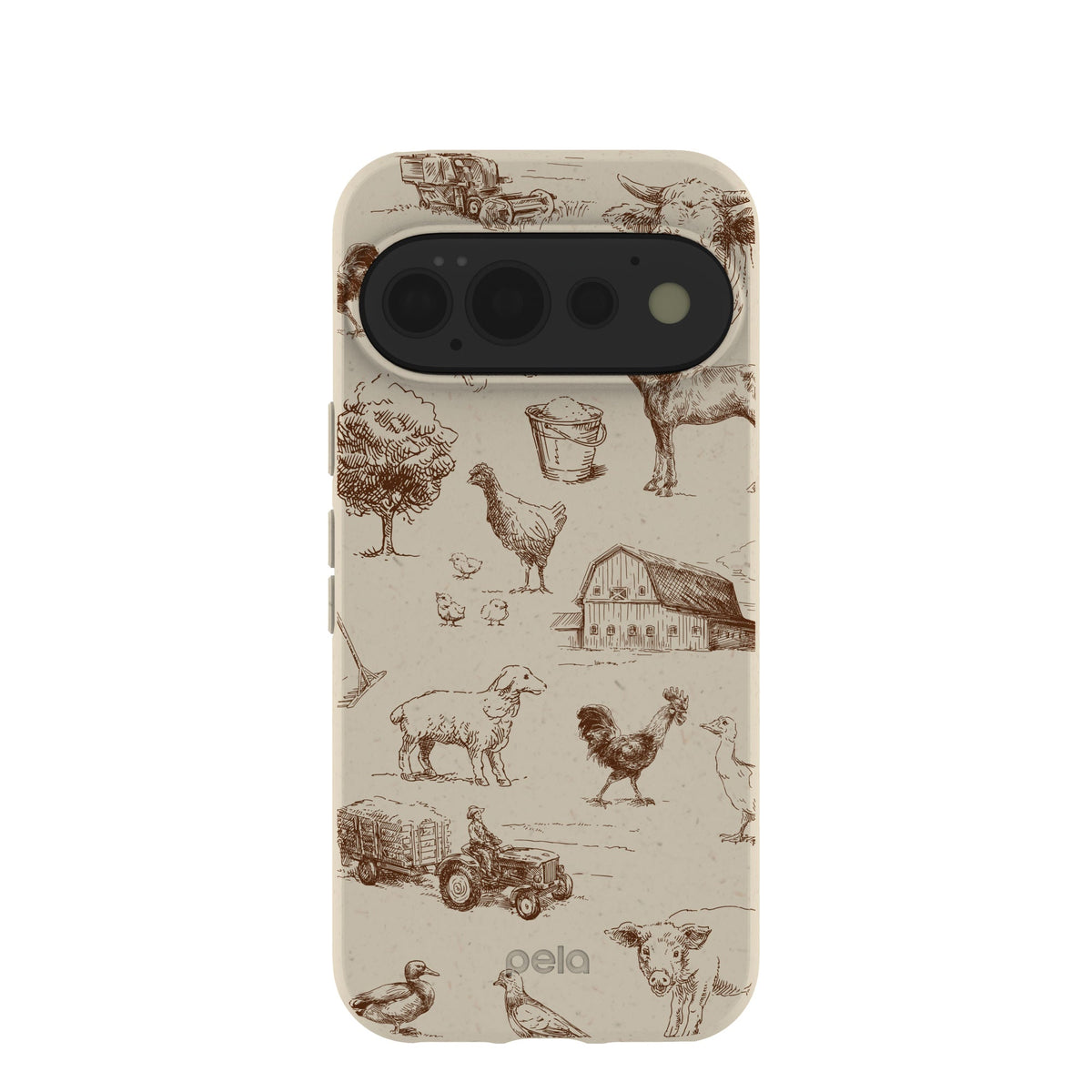 London Fog Barn and Field Google Pixel 11 Pro Case