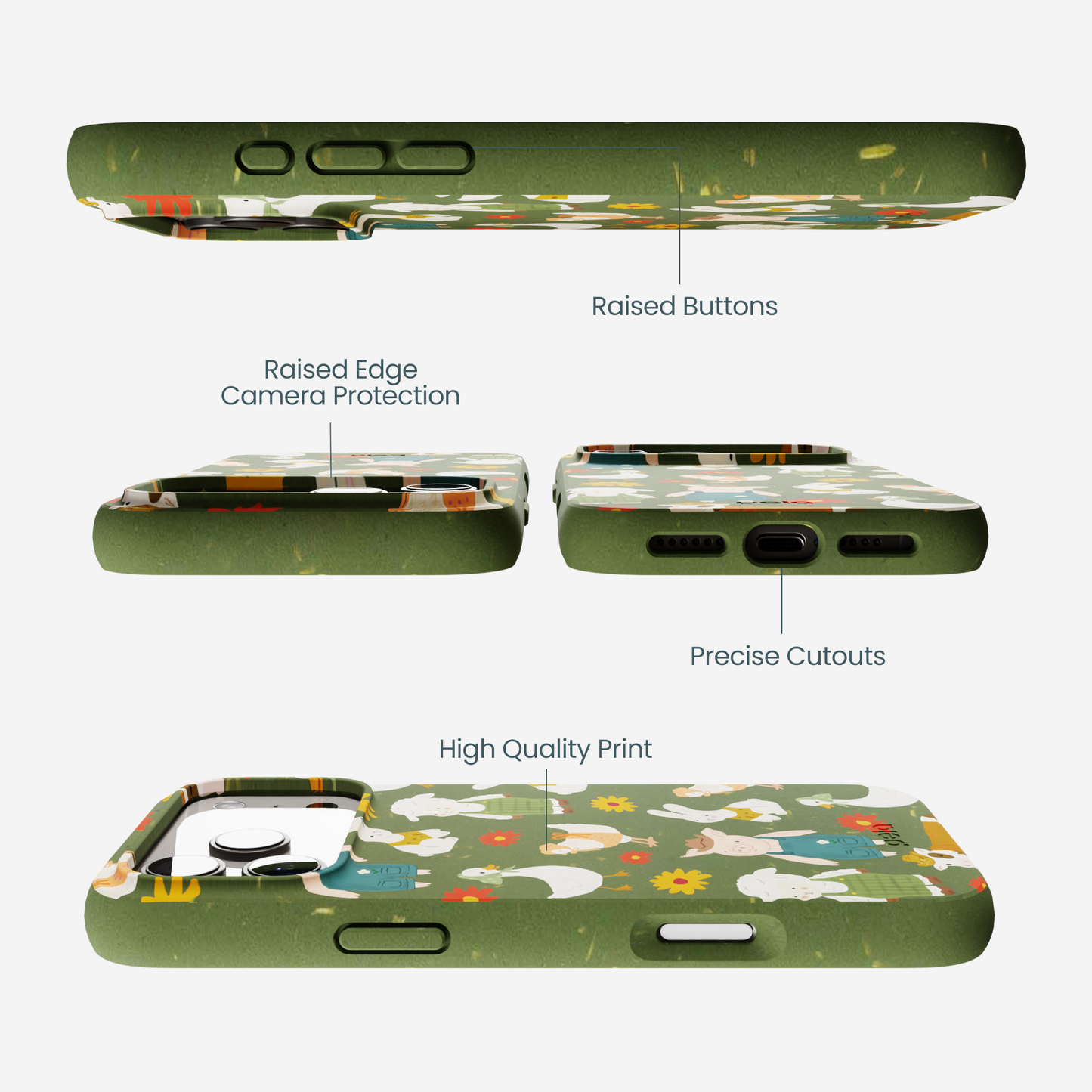 Forest Floor Barn Besties iPhone 17 Pro Max Case