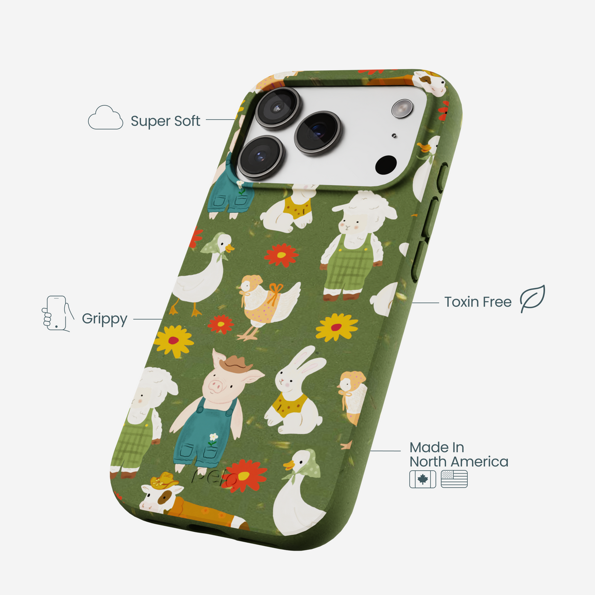 Forest Floor Barn Besties iPhone 17 Pro Case