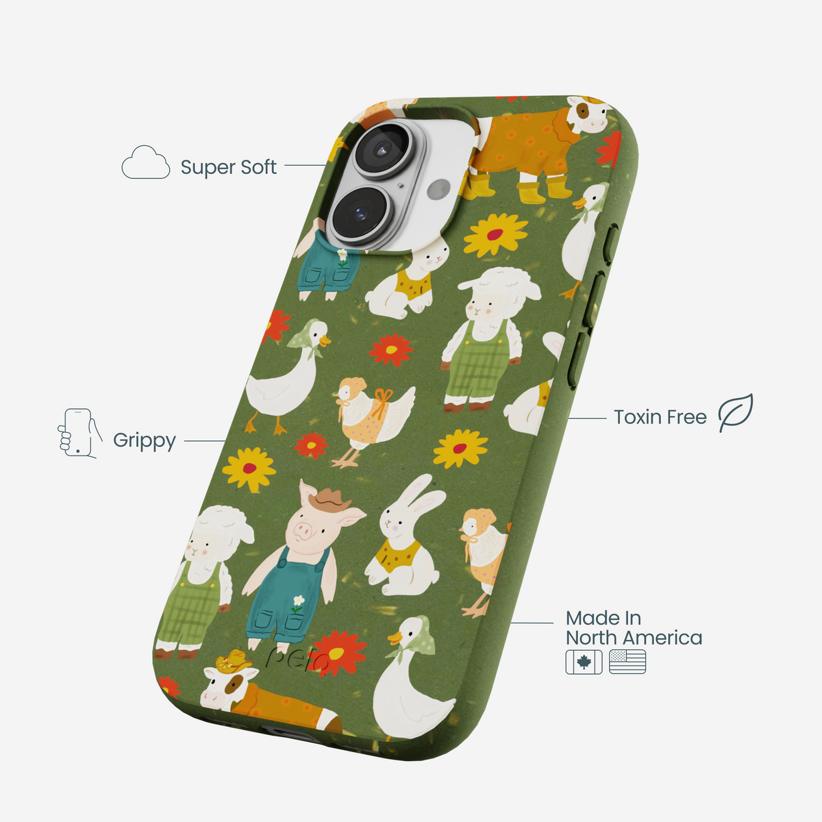 Forest Floor Barn Besties iPhone 17 Case