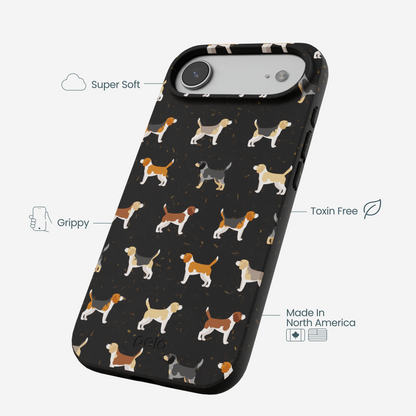 Black Beagle Buds iPhone Air Case