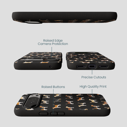Black Beagle Buds Google Pixel 10 Pro XL Case