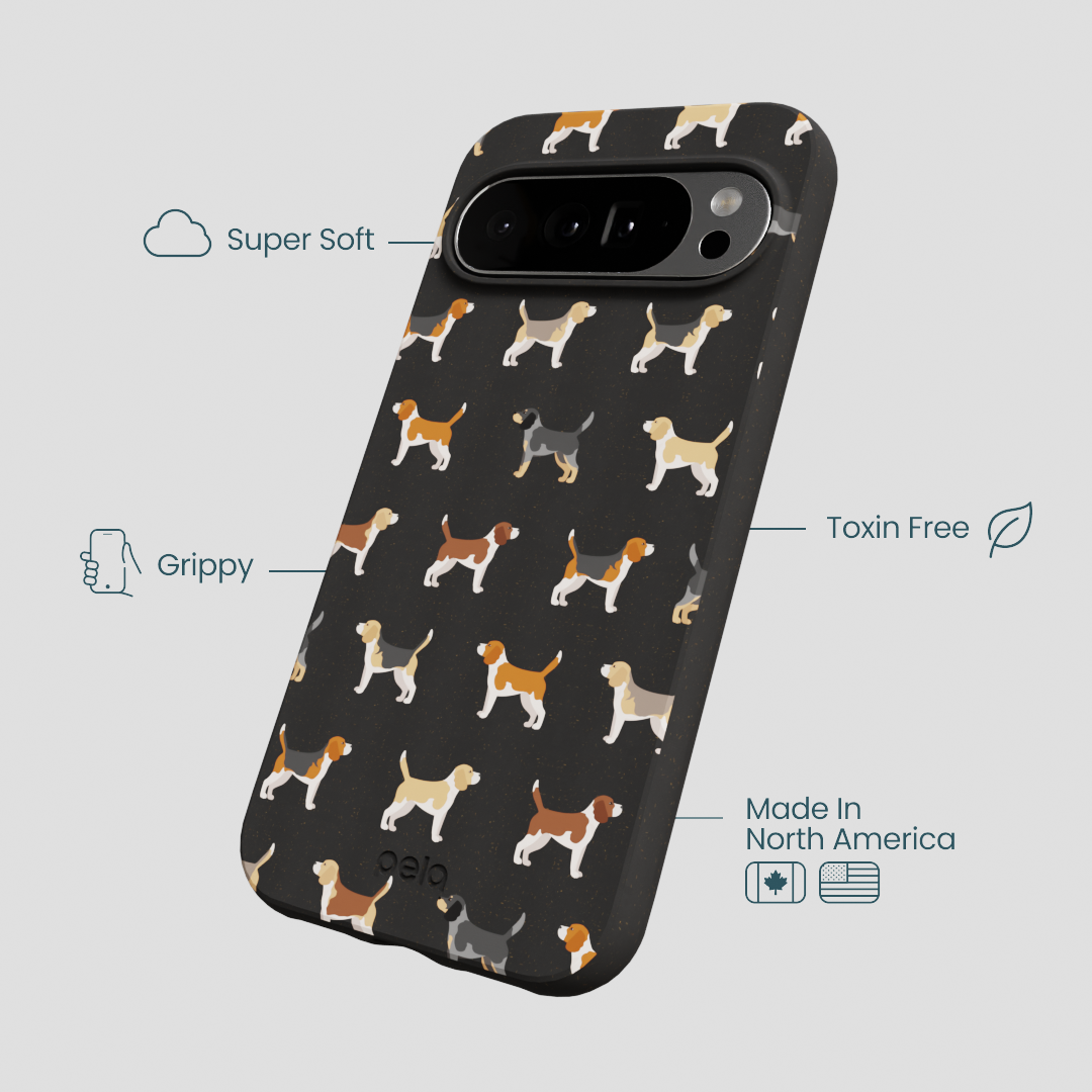 Black Beagle Buds Google Pixel 10 Pro XL Case
