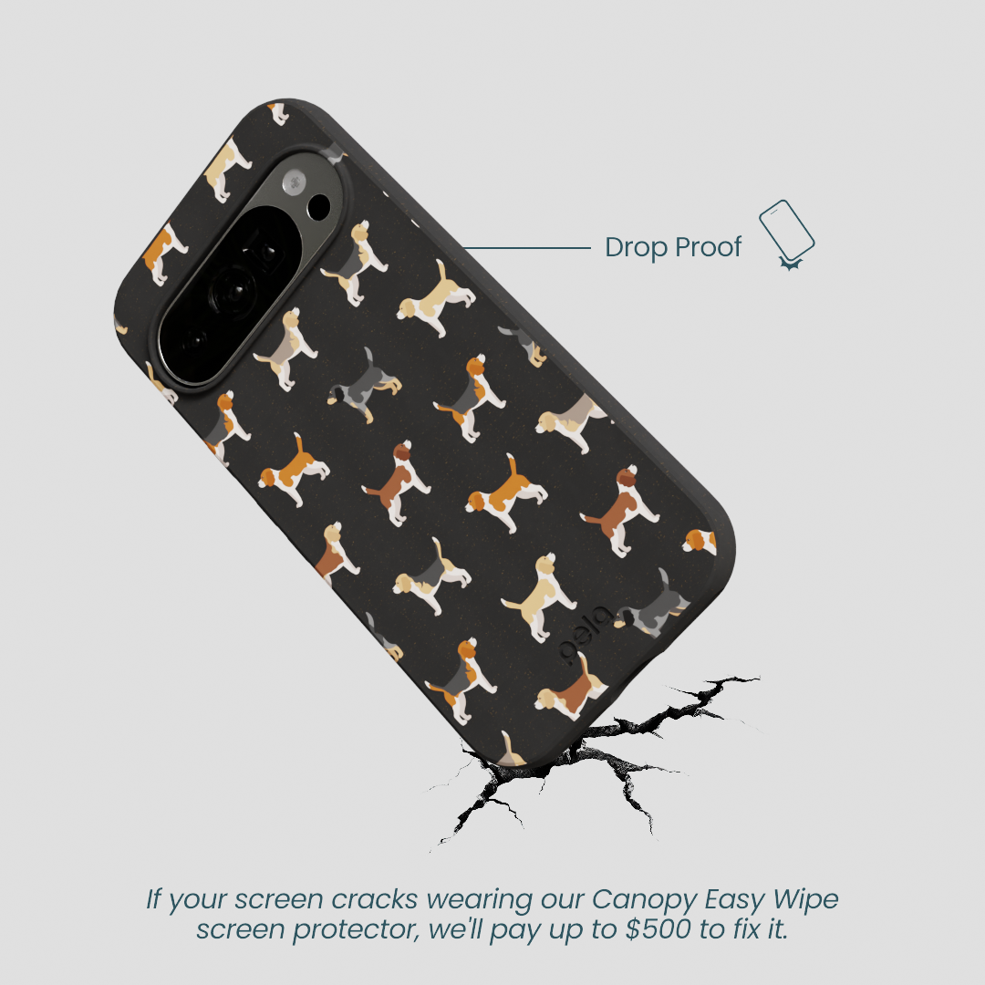 Black Beagle Buds Google Pixel 10/10 Pro Case