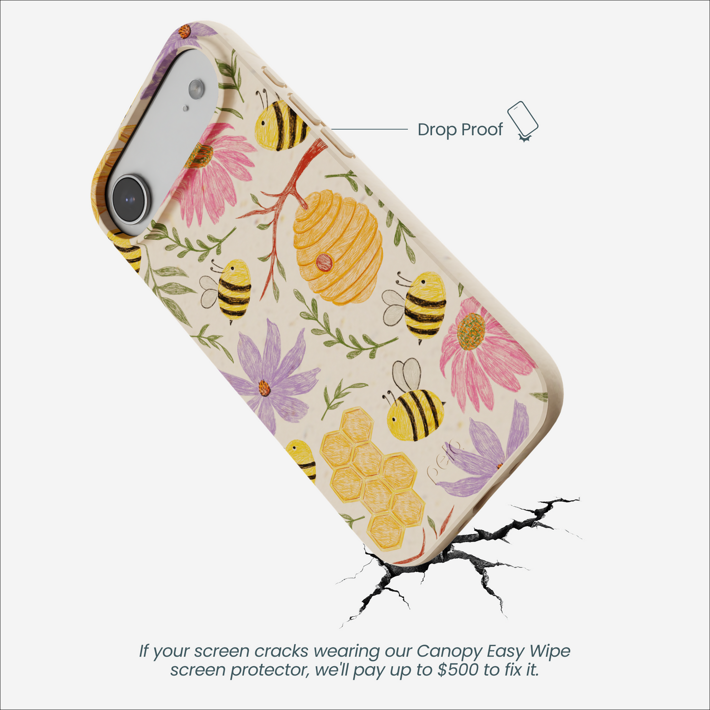 Seashell Bee Life iPhone Air Case