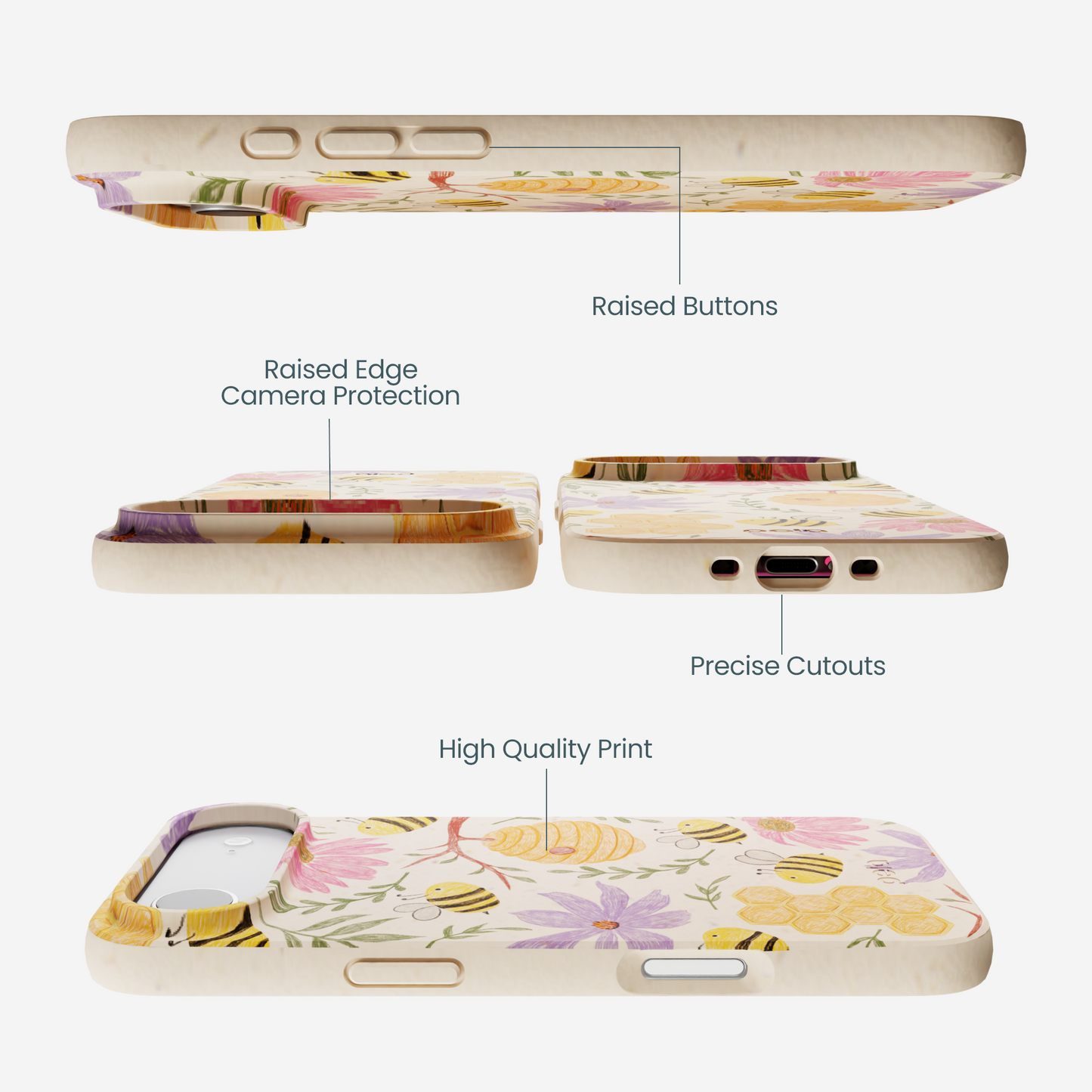Seashell Bee Life iPhone Air Case