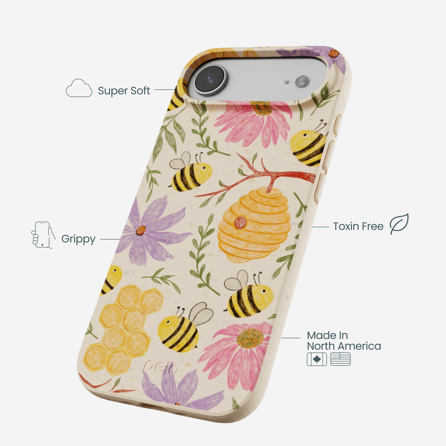 Seashell Bee Life iPhone Air Case