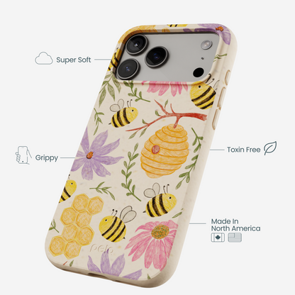 Seashell Bee Life iPhone 17 Pro Max Case