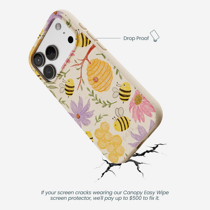 Seashell Bee Life iPhone 17 Pro Case