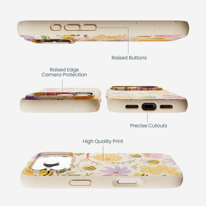 Seashell Bee Life iPhone 17 Pro Case
