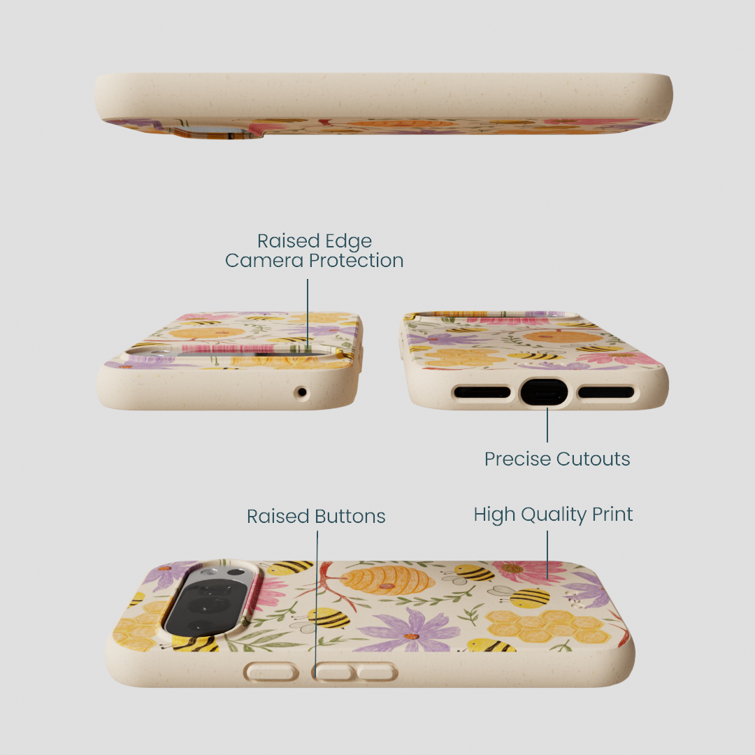 Seashell Bee Life Google Pixel 10/10 Pro Case
