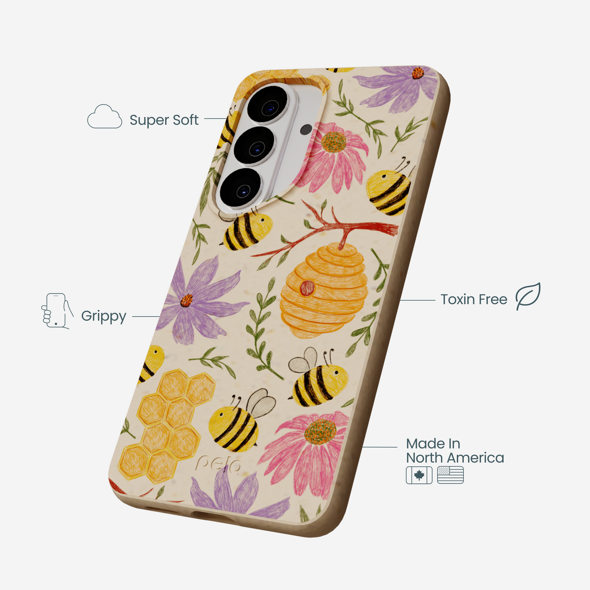 Seashell Bee Life Samsung Galaxy S26 Case