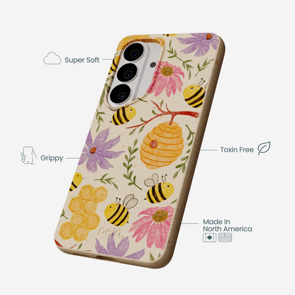 Seashell Bee Life Samsung Galaxy S26 Case