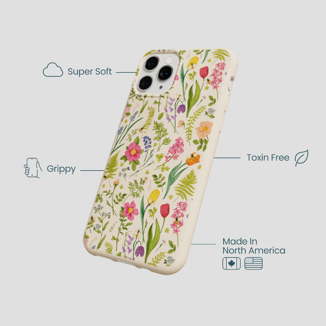 Seashell Bee Meadow iPhone 11 Pro Case