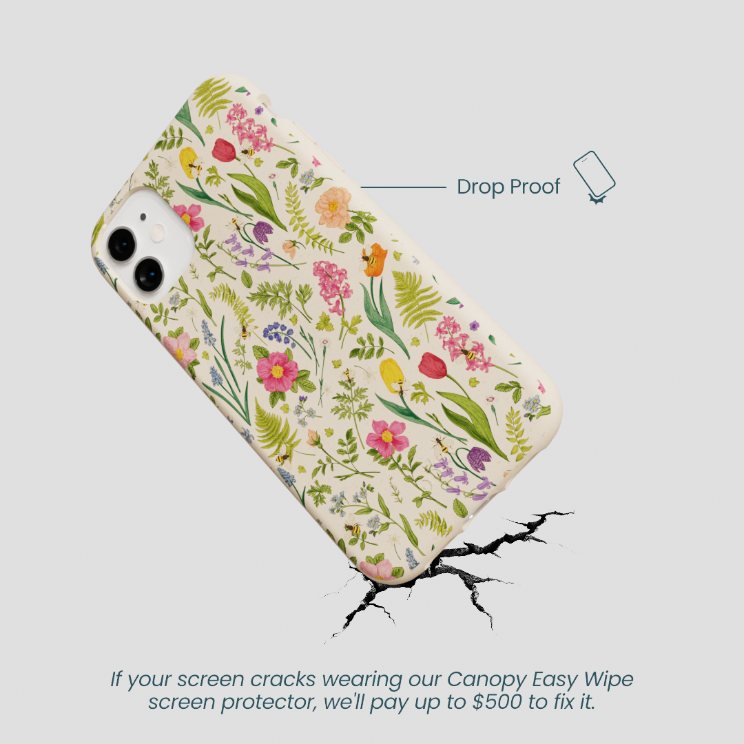 Seashell Bee Meadow iPhone 11 Case