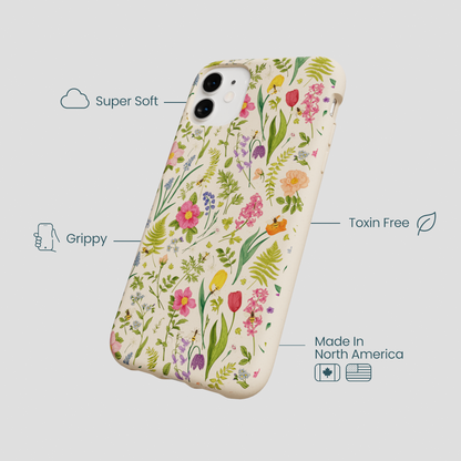 Seashell Bee Meadow iPhone 11 Case