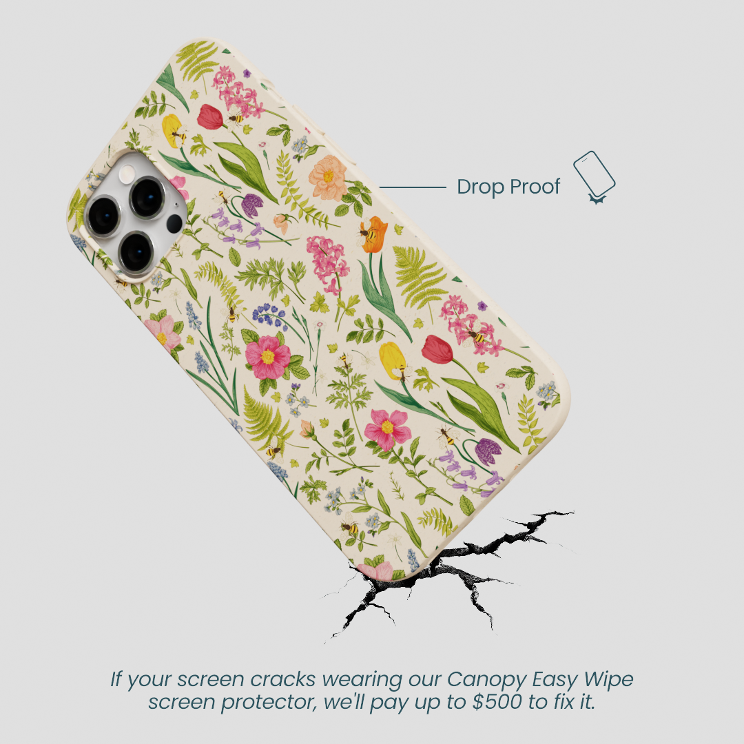 Seashell Bee Meadow iPhone 12 Pro Max Case