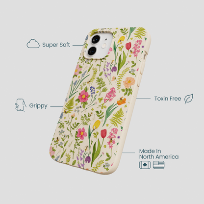 Seashell Bee Meadow iPhone 12/ iPhone 12 Pro Case