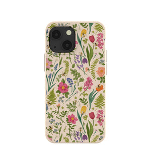 Seashell Bee Meadow iPhone 13 Mini Case