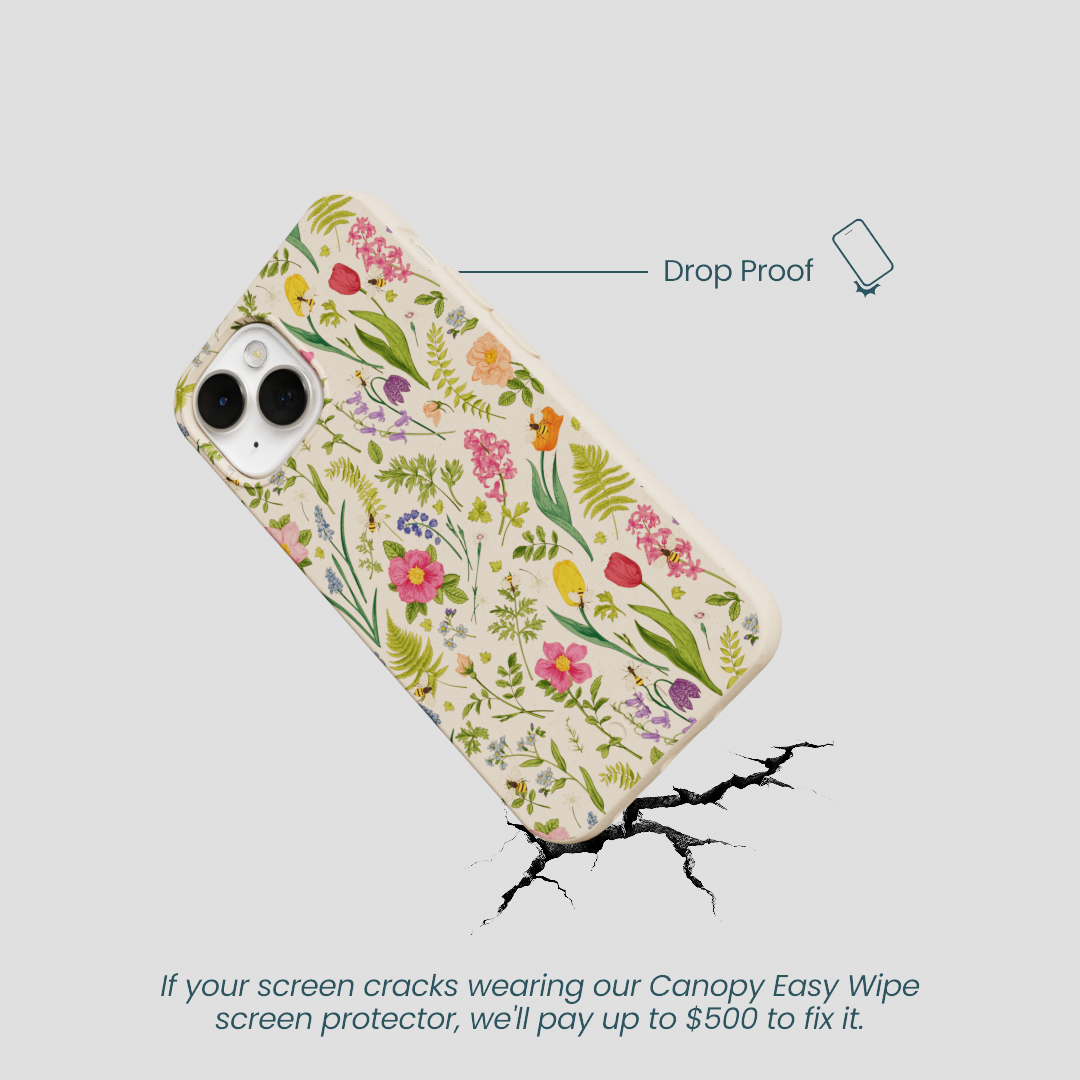 Seashell Bee Meadow iPhone 13 Mini Case