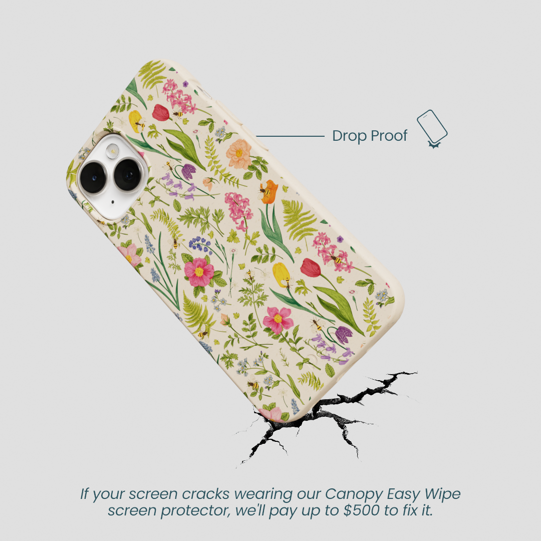 Seashell Bee Meadow iPhone 13 Case