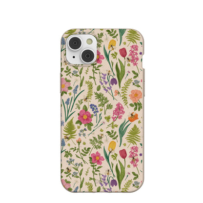 Seashell Bee Meadow iPhone 14 Plus Case