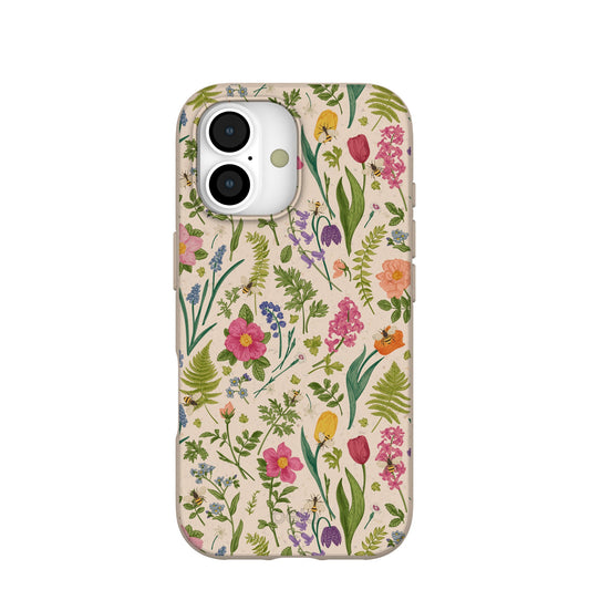 Seashell Bee Meadow iPhone 17 Case