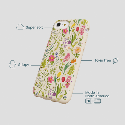 Seashell Bee Meadow iPhone 6/6s/7/8/SE Case