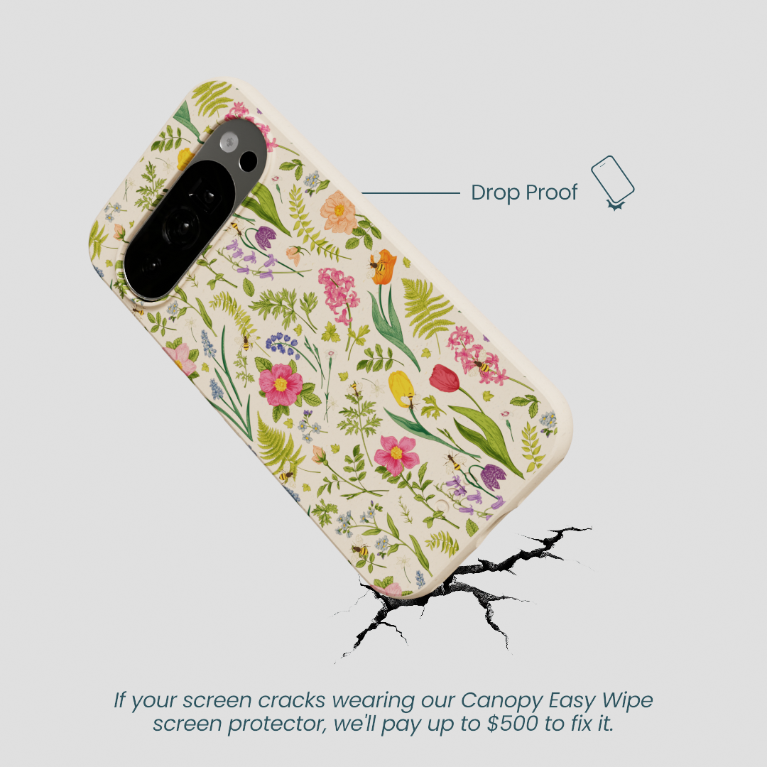 Seashell Bee Meadow Google Pixel 10/10 Pro Case