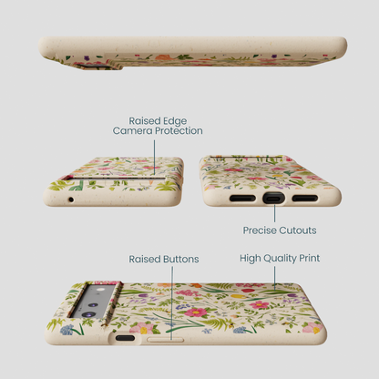Seashell Bee Meadow Google Pixel 6 Case