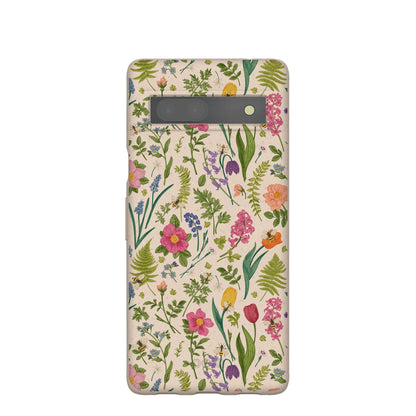 Seashell Bee Meadow Google Pixel 7a Case